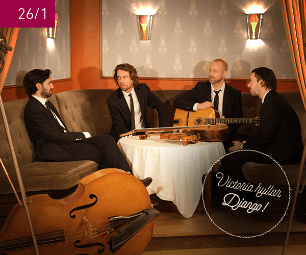 Gustav Lundgren: Le Nouveau Hot Club De Suède  – Victoria Hyllar Django!