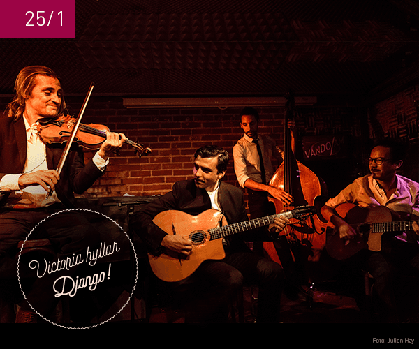 Romain Vuillemin Quartet (Fr) – Victoria Hyllar Django!
